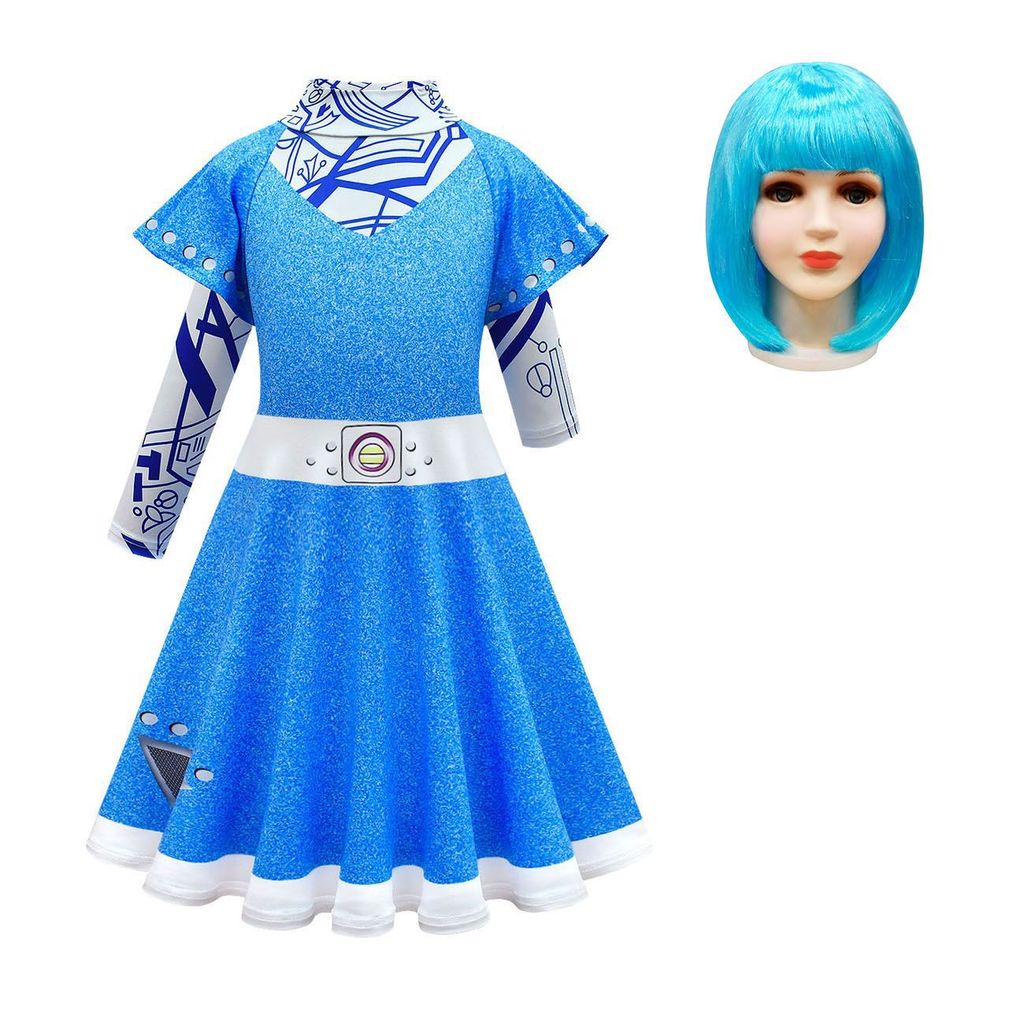 Zombie3 Zombie Đại Học 3cosplay Trẻ Em Váy Halloween Trình Diễn Trang Phục 80934