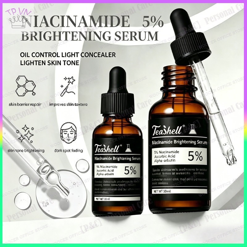 Niacinamide Brightening Serum 5% với Alpha Arbutin - Làm trắng vết thâm