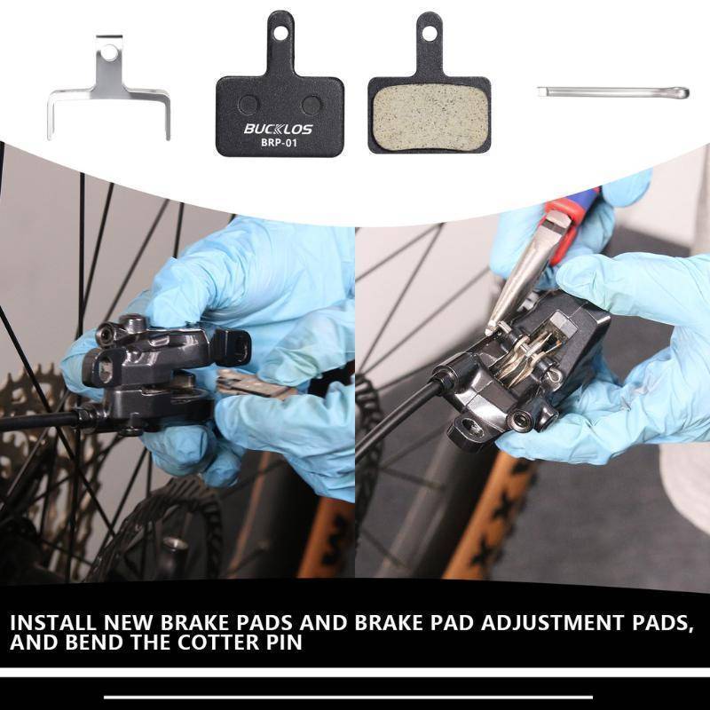 [SHZTGM] Má phanh xe đạp B01S MT200 Má phanh xe đạp đường trường Miếng đệm phanh đĩa bằng nhựa nhẹ c