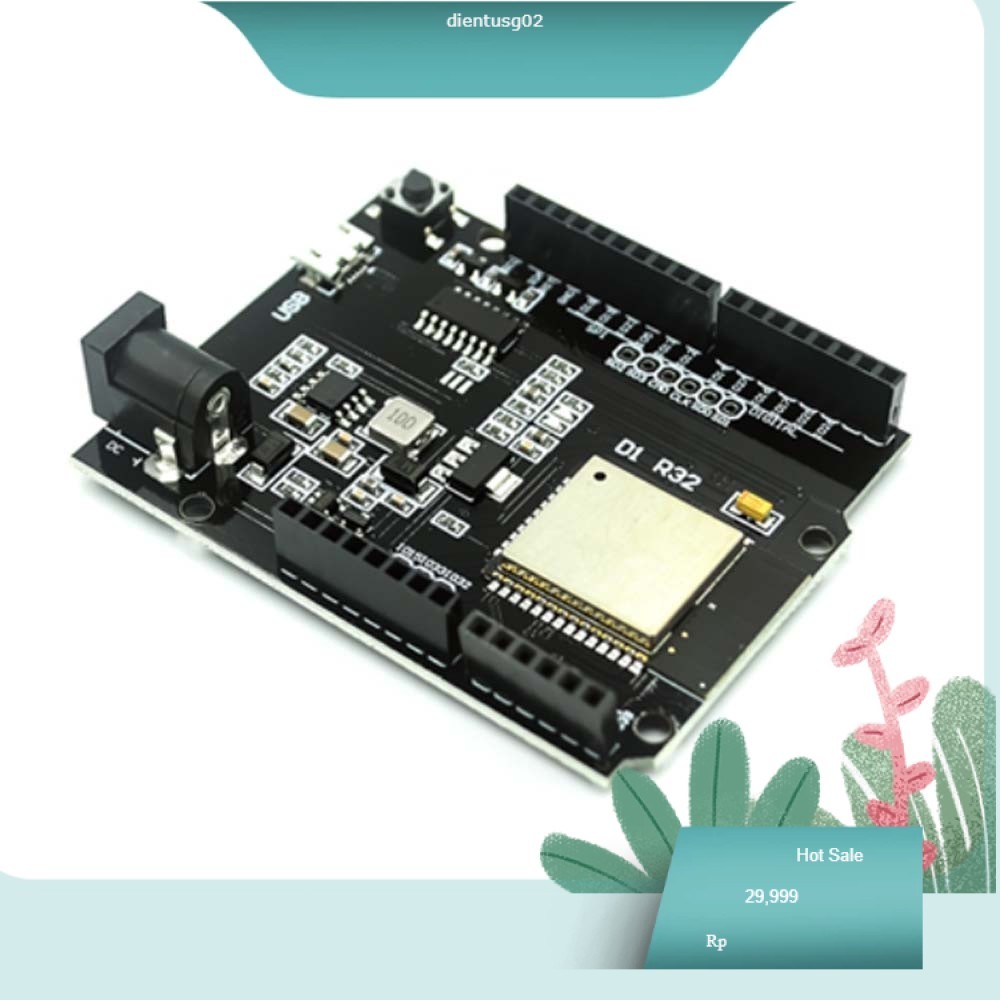 Mô-đun bo mạch phát triển WiFi Bluetooth 4MB Flash UNO D1 R32 cho For Wemos D1 ESP32 Arduino