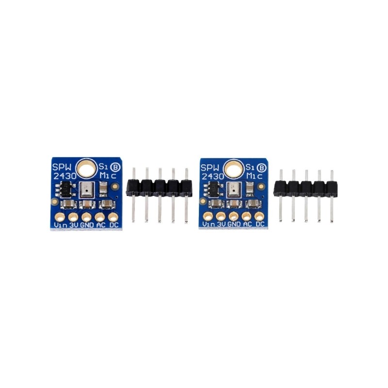 Mô-đun kiểm tra âm thanh Yoo SPW2430 MEMS với phản hồi 100 Hz-10 kHz và đầu ra một kênh cho đầu vào 