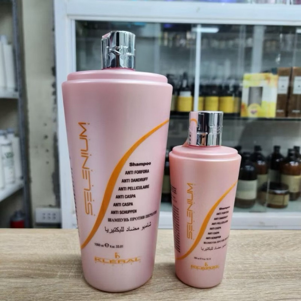 Dầu Gội Organic Selenium Kleral | Rụng | Gàu | Nấm Da Đầu | Made in italia | Dung Tích 330ml, 1000ml