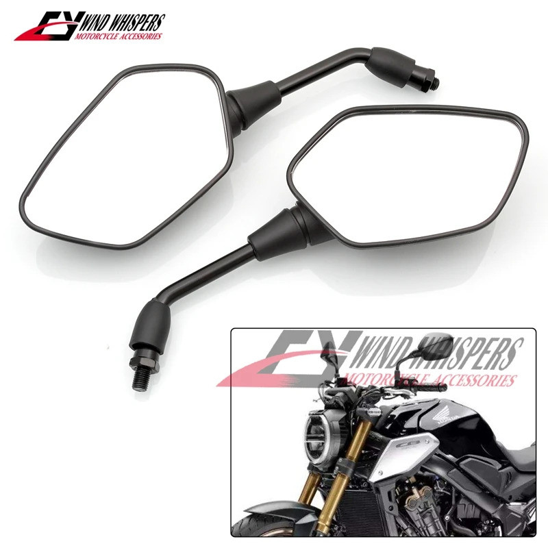 Gương chiếu hậu xe máy 2X10mm cho Honda CB 300 F CB300F CB 400 X F CB400X CB400F CB500X CB500F CB 65
