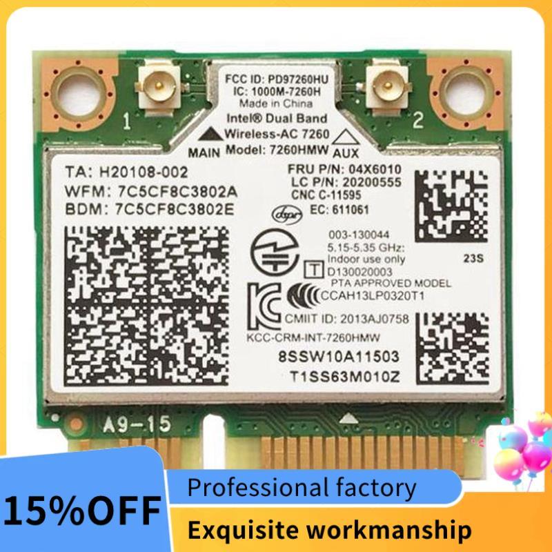 Notebook Tích Hợp Thẻ Không Dây Cho 7260HMW 7260AC 867M Dual Band 5G Thẻ Không Dây BT4.0 Cho 04X6090