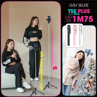 Tripod điện thoại Gậy chụp ảnh 3 chân TSS PLUS 1M75 Cây chụp hình Selfie tự sướng cầm tay - Quay video phim - Livestream
