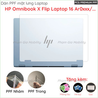 Dán PPF mặt lưng laptop HP, Huawei, Lenovo loại trong, nhám theo yêu cầu