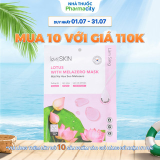 LoveSkin Mặt nạ Hoa Sen Melazero (23g)