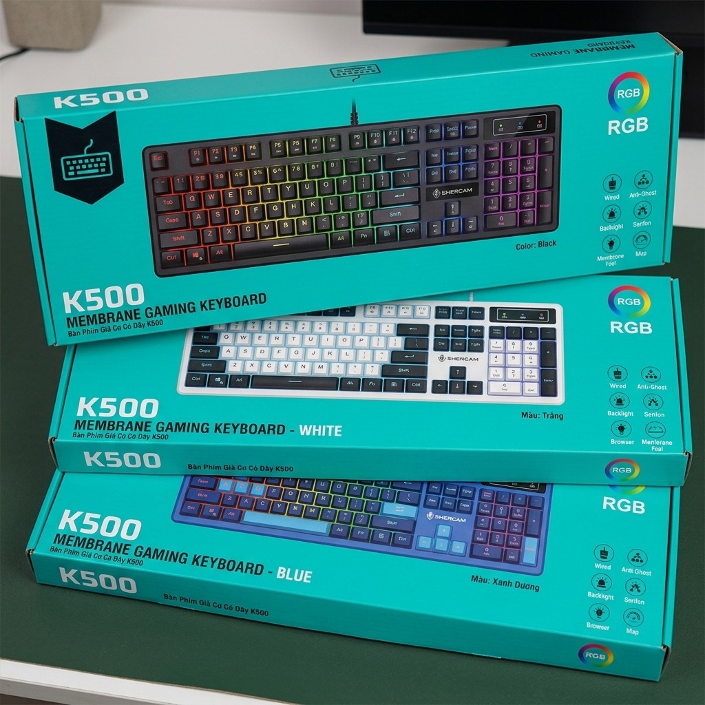 [Siêu Sale] [Chính hãng] Bàn Phím Giả Cơ Shipadoo D600 | K500 | D500 | GK50 | K700 | K600 | K87 | J 