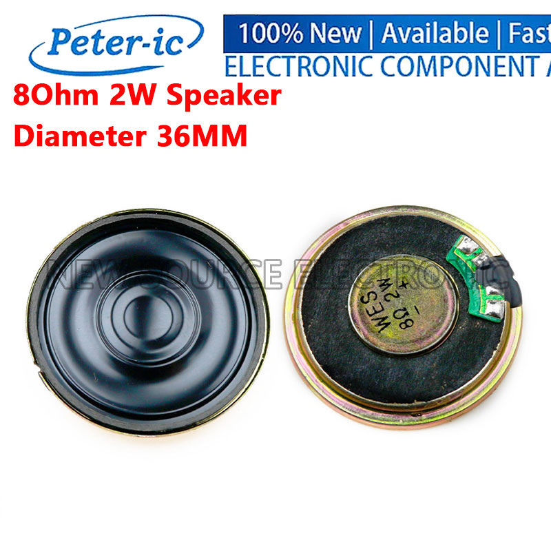(2-6 Cái) Loa Sừng 2W 8Ohm Đường Kính Loa Minir 36mm Cho Arduino