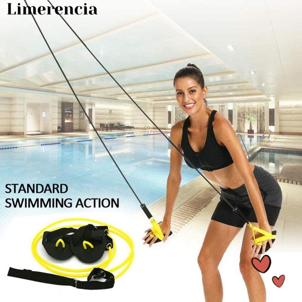 LIMERENCIA 20-60LBS Tay Webbed Paddle Tập Thể Dục Sức Mạnh Huấn Luyện Tay Bơi