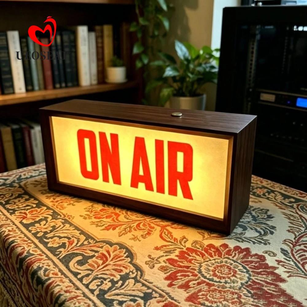 UEOSEAT ON AIR Sign Broadcast ILLUMINATE Recording Studio