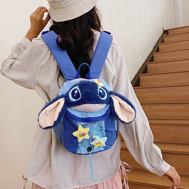 Cute Stitch Backpack Schoolbag Student Essential Good-looking Cute Stitch Backpack Schoolbag Student