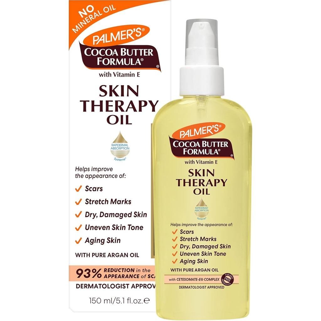 Palmer 'sCocoaButterFormulaTherapyMisturingBodyOilwithVitaminE & PureArganOil, DeepBodyMoisturizerfo