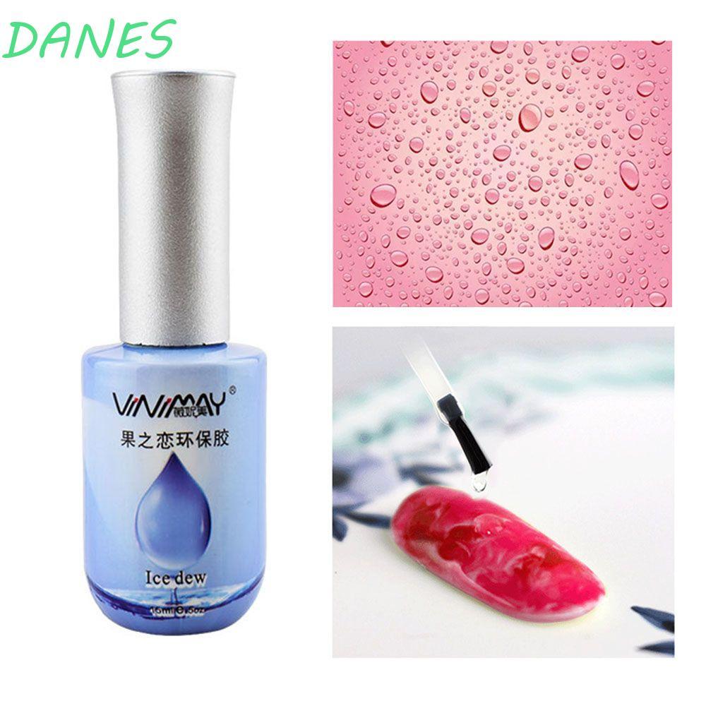 FRBFRB Nail Gel Primer Top Coat Bubble Nail Polish Varnish DIY UV Phụ kiện Salon Trong suốt