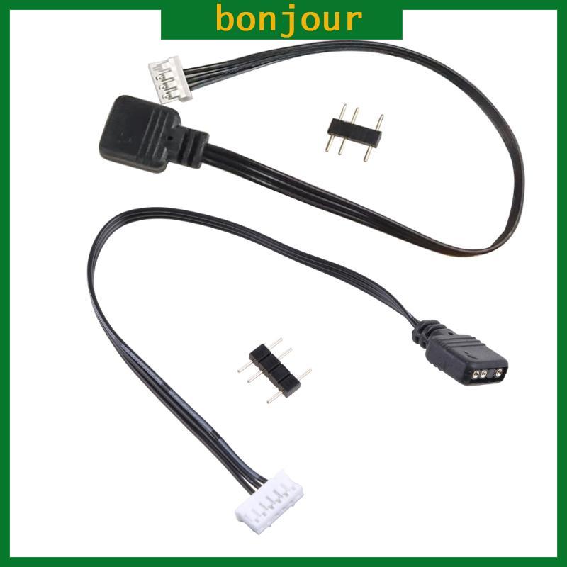 Fan Controller Adapter Cable 4Pin/6Pin to 5V ARGB 3Pin Converter