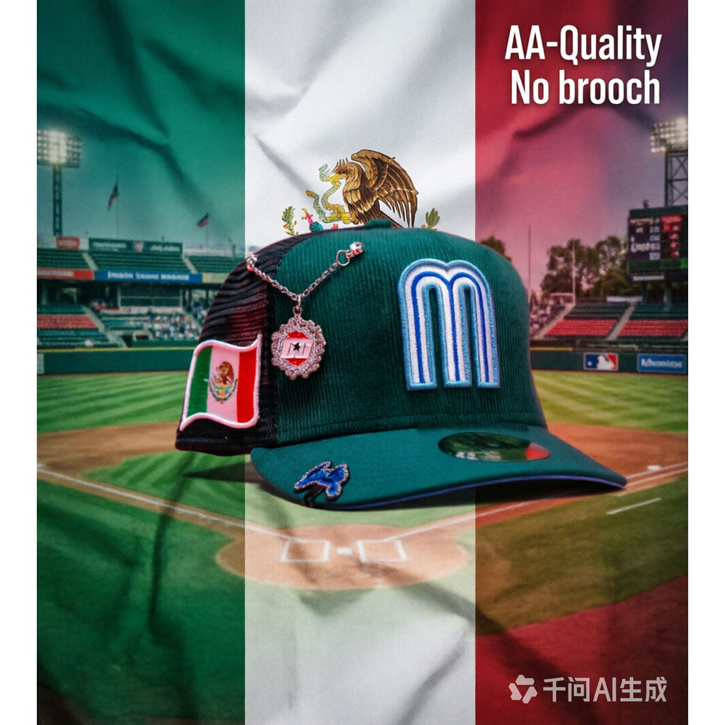 AA-Chất lượng Mũ bóng chày có thể điều chỉnh kỷ nguyên mới, MỚI ERA 9FIFTY GREEN CORDUROY 2025 WBC M