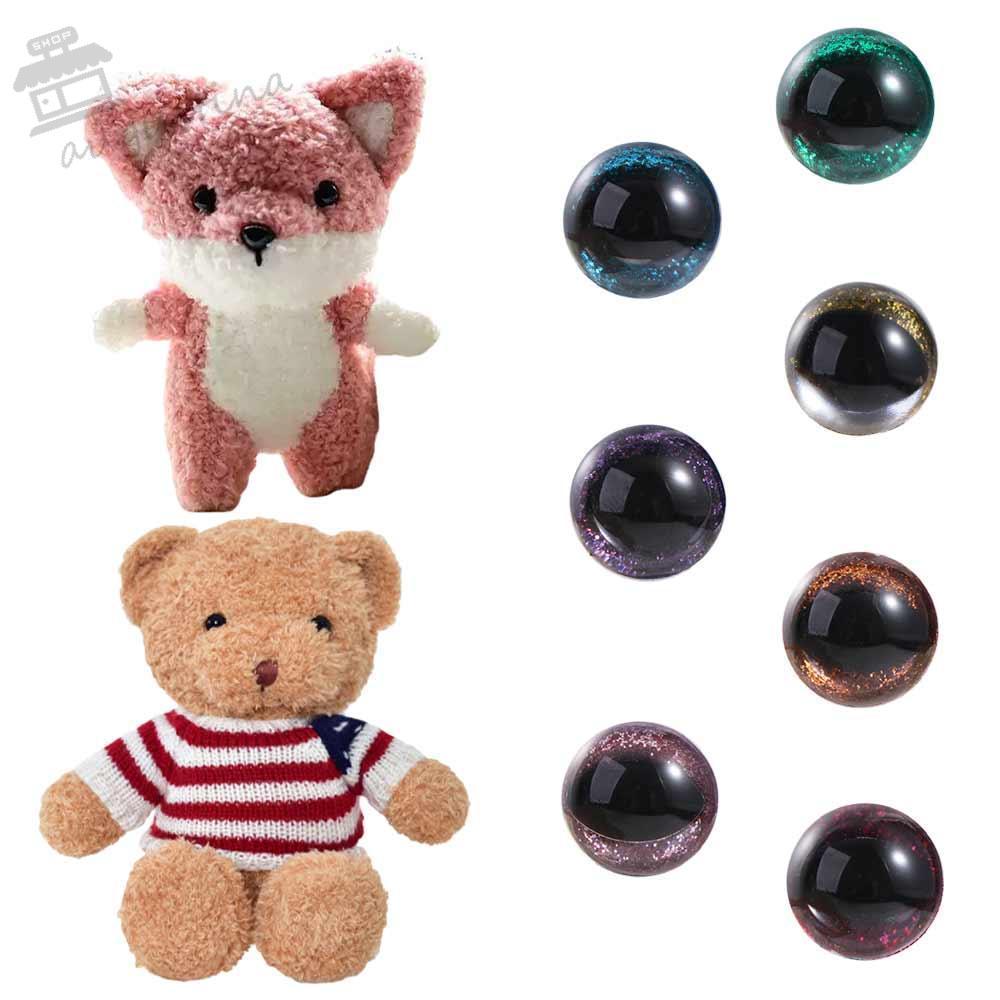 AUGUSTIN Mắt An Toàn Cho Amigurumi, Mắt Thú Nhồi Bông Mắt Mèo Mắt An Toàn Cho Móc, Phụ Kiện Đồ Chơi 