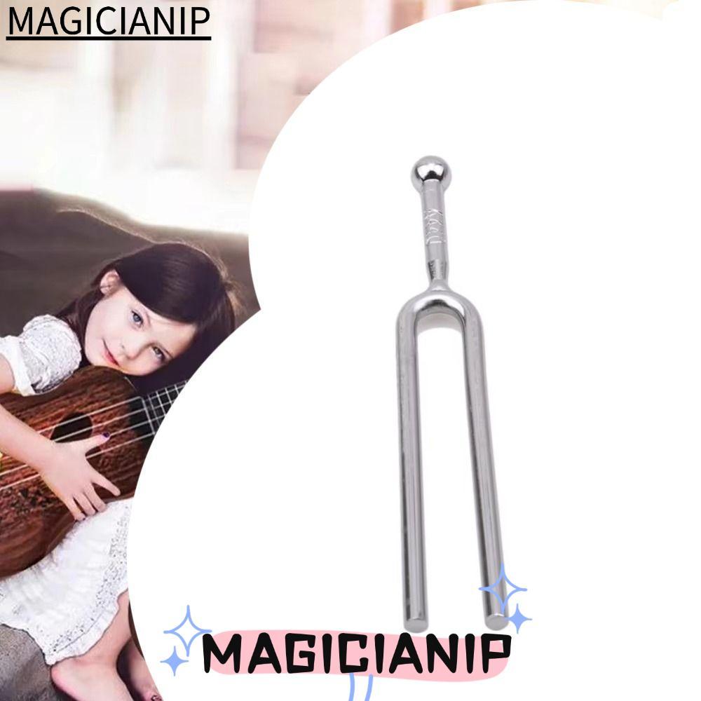 MAGICIANIP Guitar Tuner Tunning Fork, Phụ kiện đàn guitar bằng thép không gỉ A 440 Hz Tuning Fork, V
