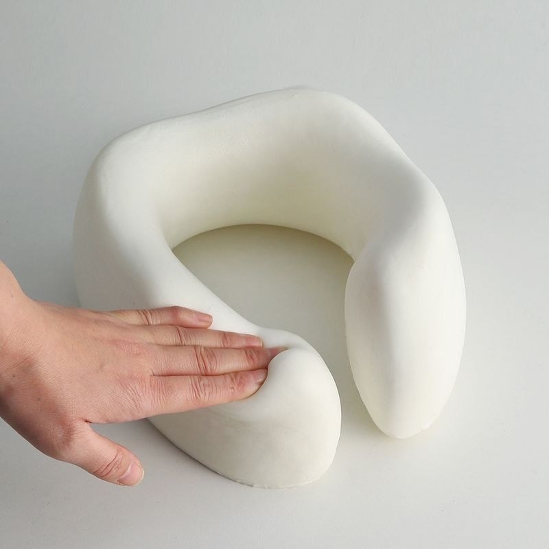 Gối Hình Chữ U Máy Bay Gối Cổ Gối Dài Distance Memory Foam Cổ Tử Cung Hình Chữ U Gối Kinh Doanh Du L
