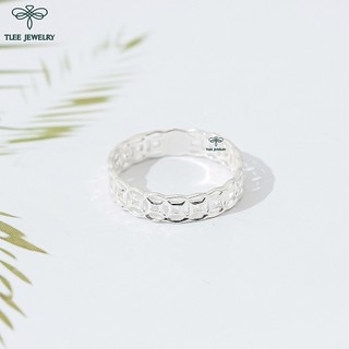 Nhẫn bạc Tlee kim tiền trơn basic TLEE JEWELRY A0242