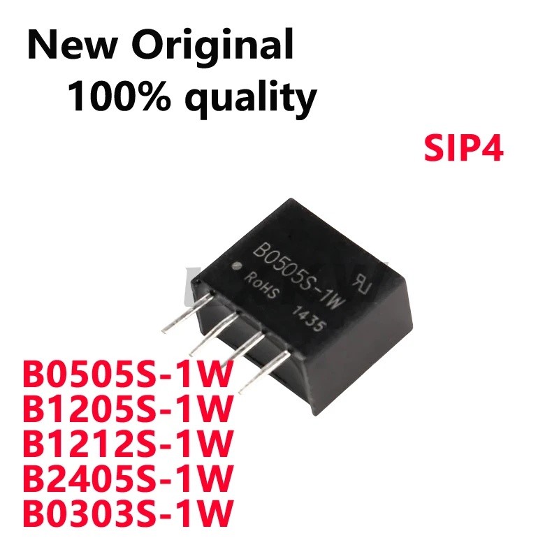 5 CÁI B0505S-1W B0505S B1205S-1W B1205S B1212S-1W B1212S B2405S-1W B2405S B0303S-1W B0303S DC-DC mô-