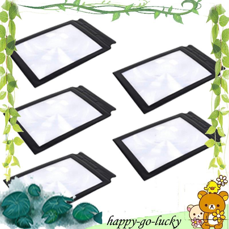 [xinggao.vn] Kính lúp phẳng A4 dành cho người cao tuổi đọc sách PVC Flat Full Page Kính lúp
