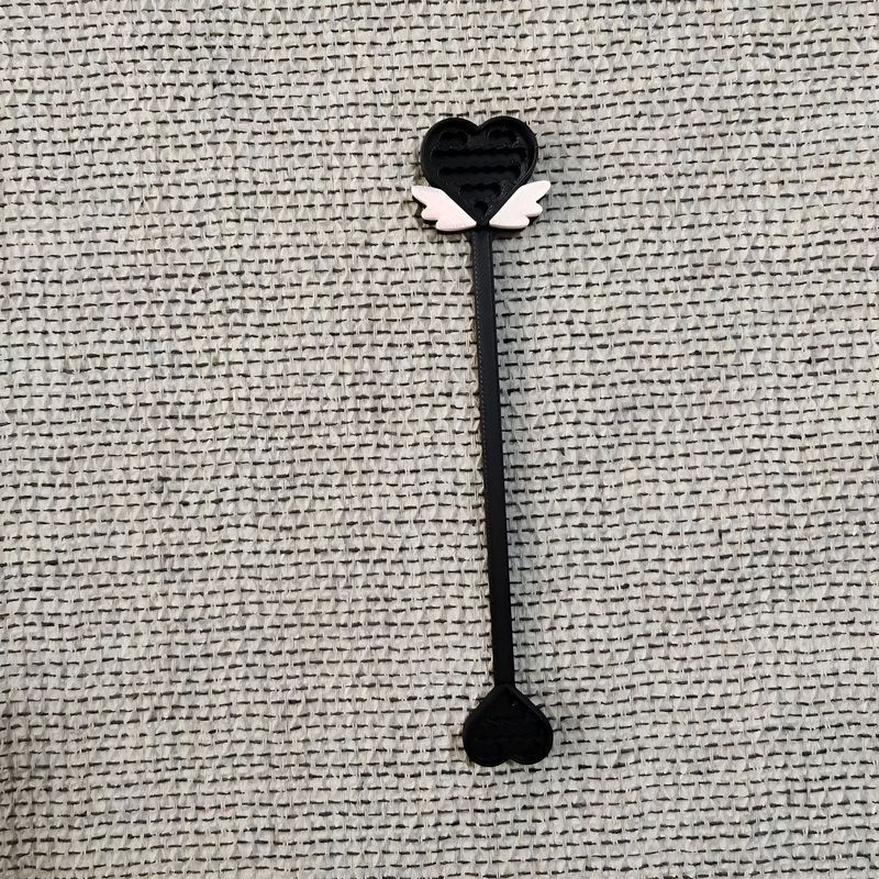 Bean Spelling Tool DIY Bean Spelling Heart Make Stand Spoon Spoon Double Headed Spelling Bean Spoon 