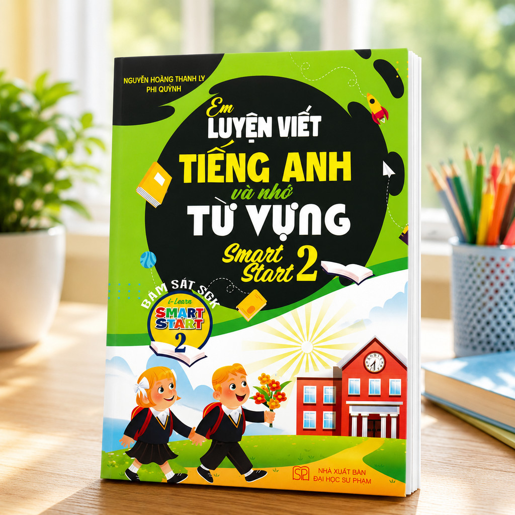 SÁCH - em luyện viết tiếng anh và nhớ từ vựng smart star 2 (bám sát sgk i-learn smart start 2) ha