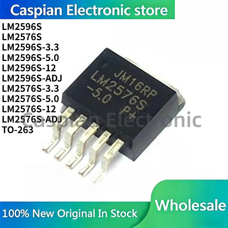 5 Chiếc LM2596S LM2576S LM2596S-3.3 LM2596S-5.0 LM2596S-12 LM2596S-ADJ LM2576S-3.3 LM2576S-5.0 LM257