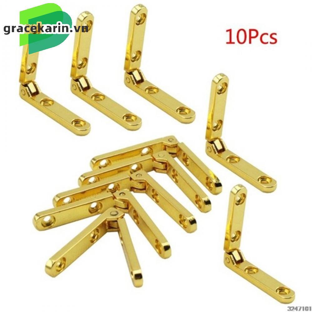 [GRCEKRIN-VN]Hinges 1.18x1.18x0.23in Spring Hinge Jewellery Case Wine Box Zinc Alloy