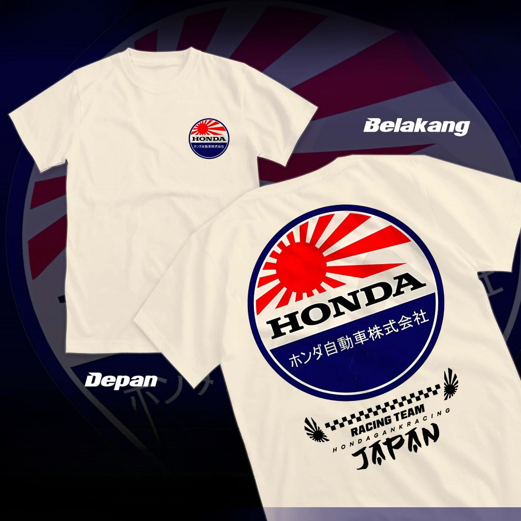 Áo thun Honda Gank Racing Team I Authentic Japan-Herex Automotive