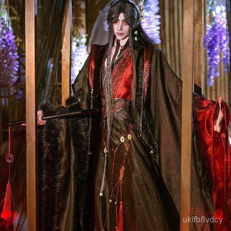 Trang phục cosplay phong cách cổ trang Ma Đạo Tổ Sư Ngụy Vô Tiện full bộ đi triển lãm hoạt hình giao