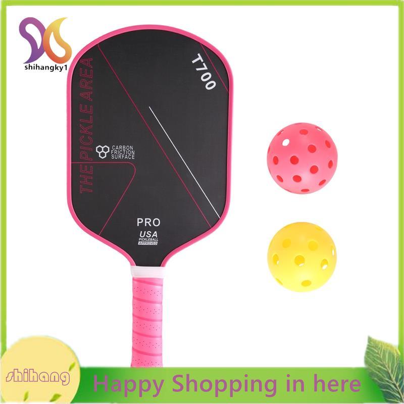 T700 Pickleball Mái Chèo 16MM Sợi Carbon Pickleball Vợt Bộ Chuyên Nghiệp Pickleball Mái Chèo T700 Ca