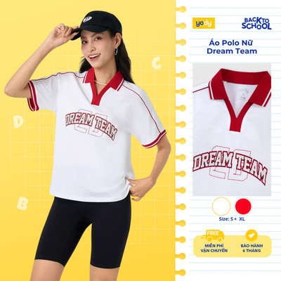 [BST Dream Team Winner] Áo Polo Nữ Yody Dream Team Năng Động Thể Thao Thoáng Khí Mềm Mại WCPO26S019