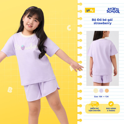 Bộ Đồ Bé YODY set áo quần cotton mềm mại, thoáng mát GCST26S006