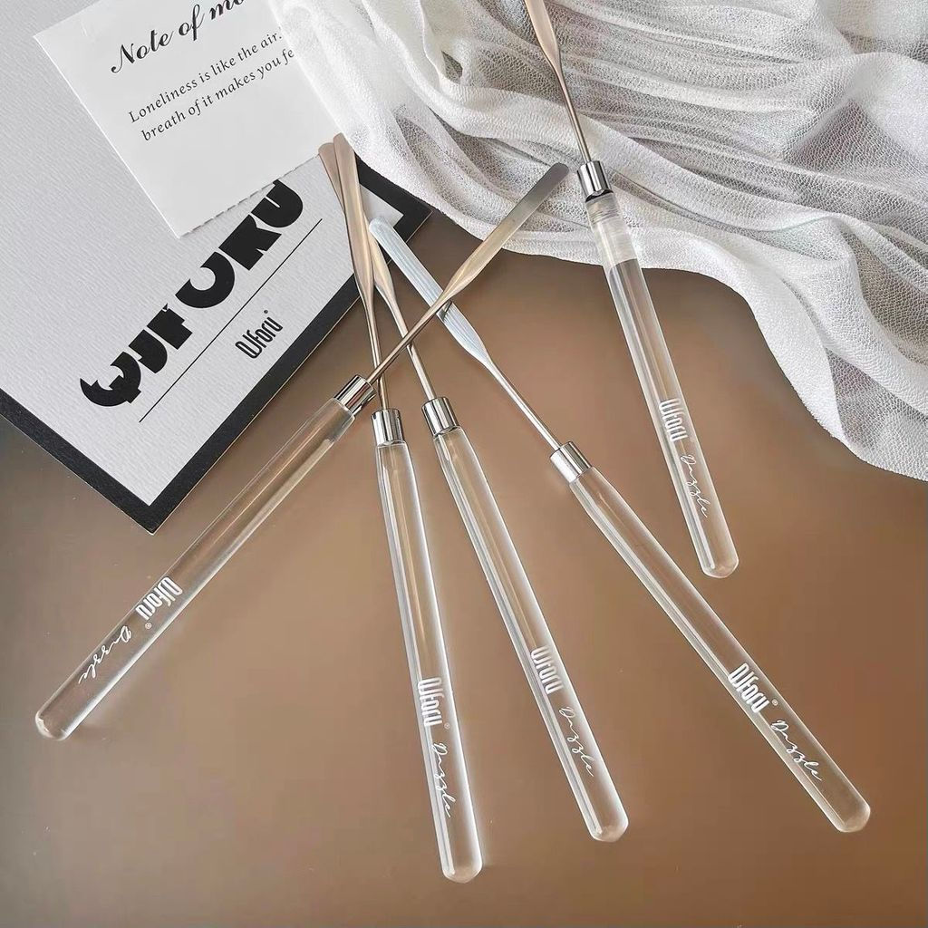 Painting needle tool, oil mixing stick, glue12y New nail gel mixing tool for professional use 0AON