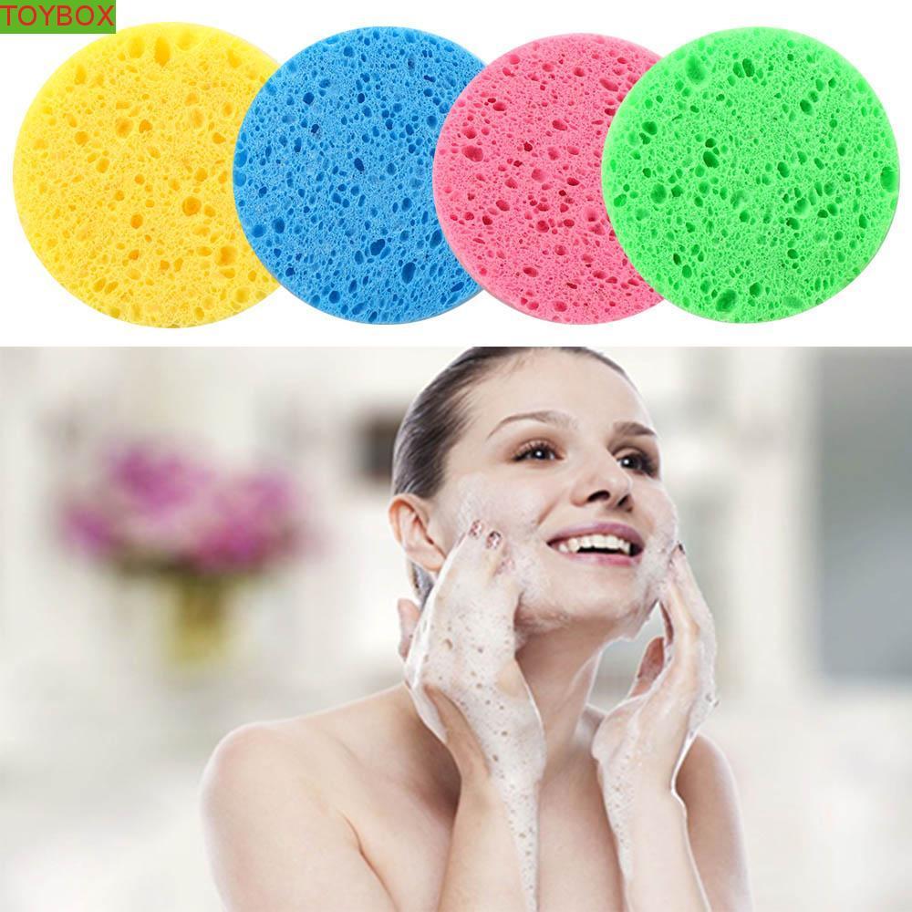 TOYBOX Sponge Puff Wash Konjac Facial Beauty Powder Face Natural Cleaning Sponge