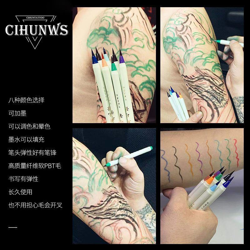 12y Durable, not easily erased, new product for hand-drawing and brush painting, Japanese art marker
