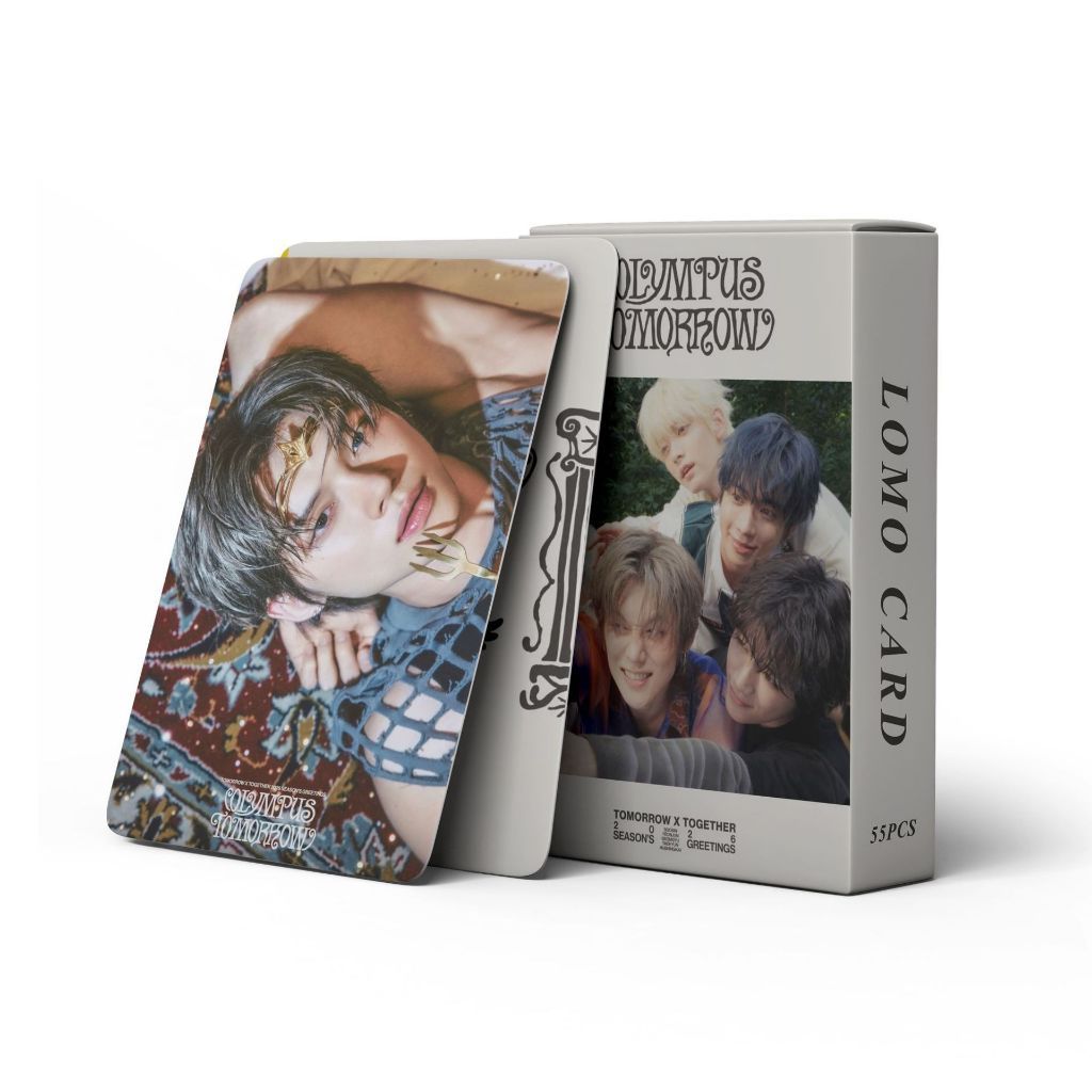 Set 55 lomo card hologram TXT Season's Greetings 2026