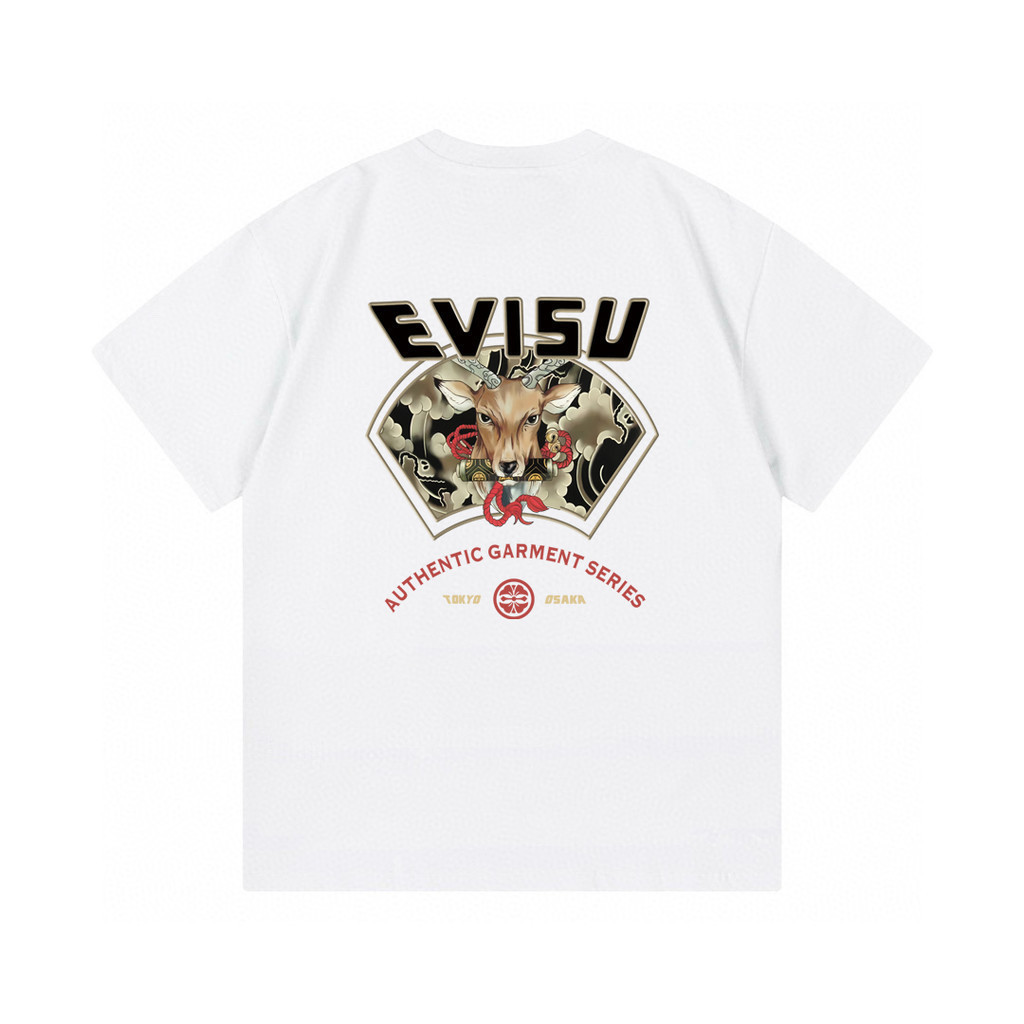 Áo thun Evisu / Áo thun Evisu Nam Nữ Áo thun in hình Áo hợp thời trang Áo thường ngày Bán chạy WJGY