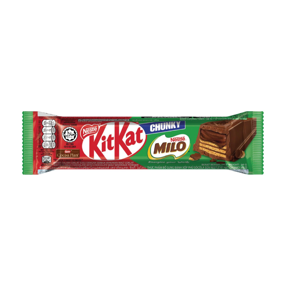Socola Kitkat Milo chunky 38g - 16530