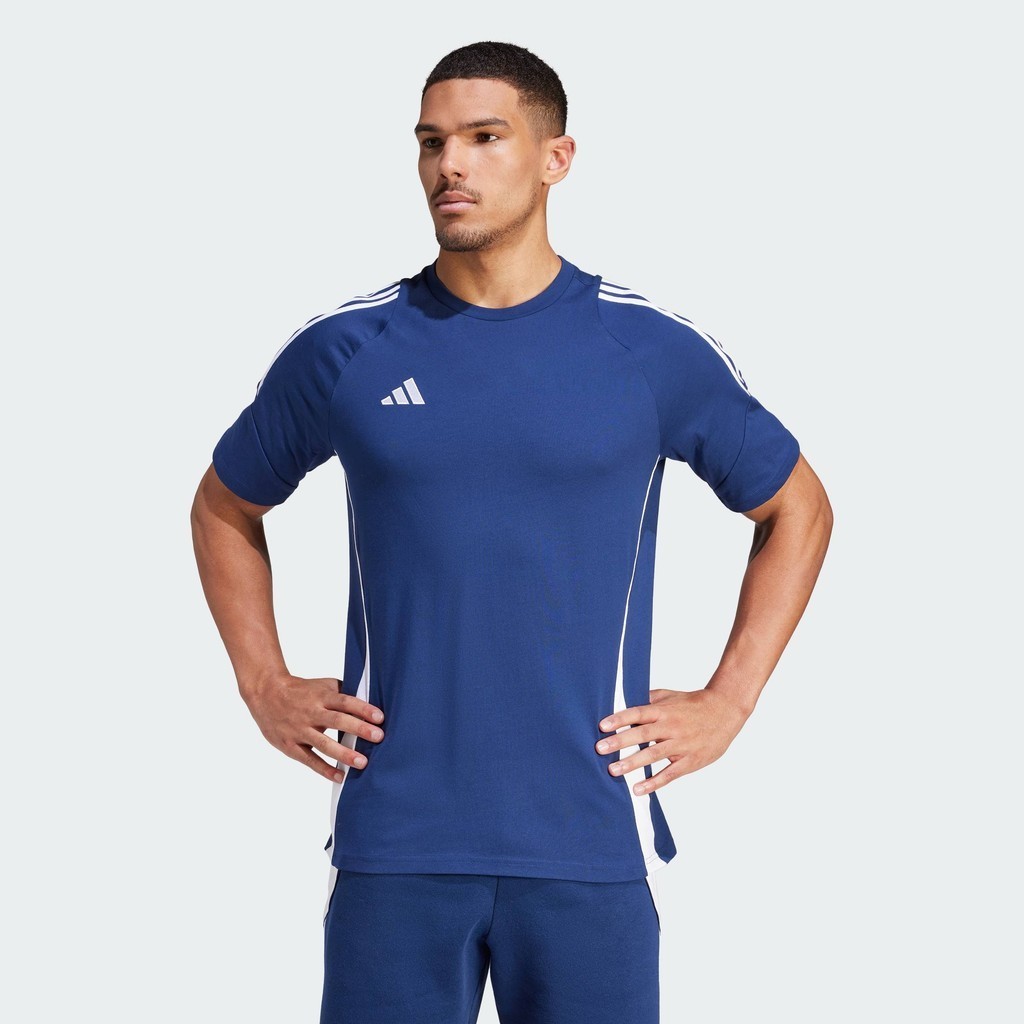 adidas Football Tiro 24 Sweat Tee Men Blue IR9347