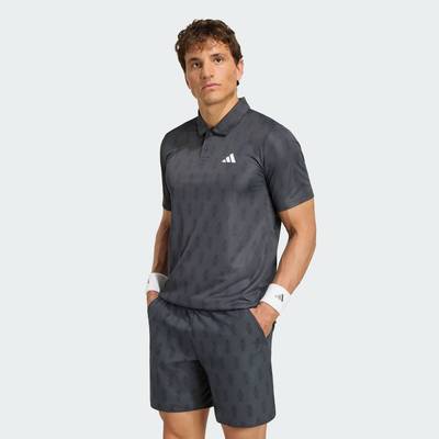adidas Quần vợt ÁO POLO GRAPHIC CLUB TENNIS CLIMACOOL Nam Xám KS8273