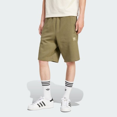 adidas Phong cách sống Quần Short Ba Lá Essentials Nam màu xanh lá IY2327