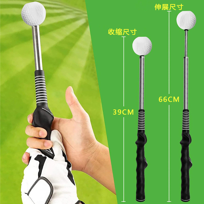 Golf Swing Stick Phụ trợ Golf Telescopic Swing Practice