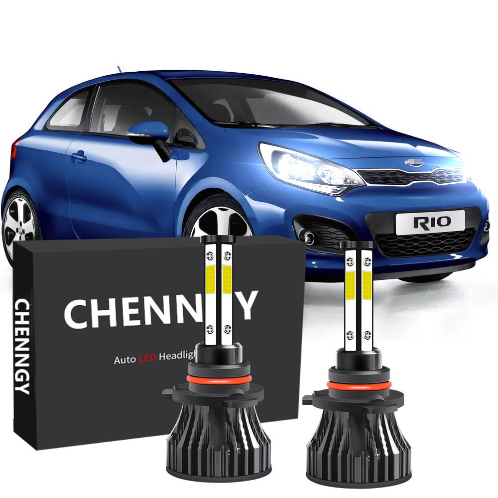 Dành Cho Xe Kia Rio (UB) Hatchback 2013-2016 (Đèn Pha) -Bóng Đèn Pha LED Combo BH Chùm Thấp 12-32V 6
