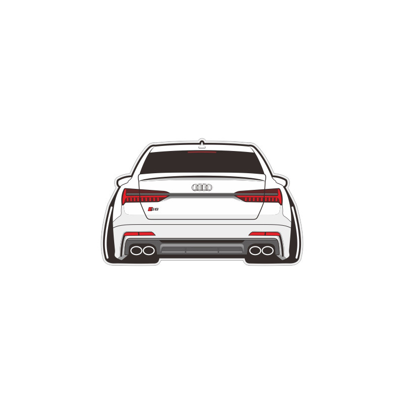 Thích Hợp Cho 20-22 AUDI S6 Xe Nhỏ Mẫu Dán Xe Mô Hình Xe Hơi Hình Bóng Trang Trí Xe Dán AUDI S6 Đề C