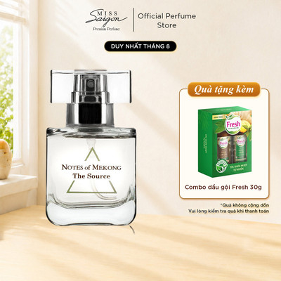 Nước hoa unisex Notes of Mekong - The Source EDP 30ml