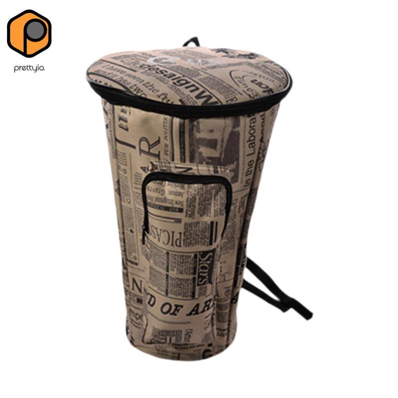 Túi Trống Djembe 10 Inch Di Động Vai Vải Châu Phi Trống Gig Mang Theo Dành Cho Người Hâm Mộ Âm Nhạc