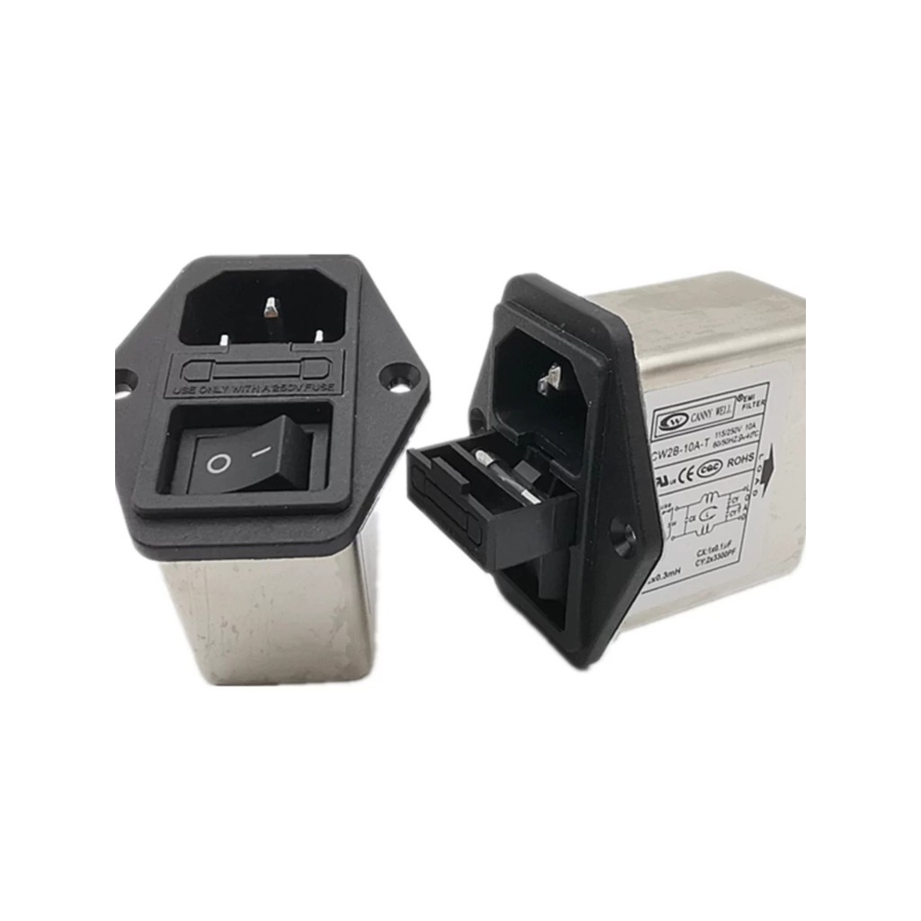 Bộ lọc công tắc an toàn ổ cắm Kennyway AC CW2B-06A-T CW2C-10A-T CW2A-10A-T